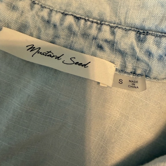 Boutique Denim Romper - Picture 2 of 4